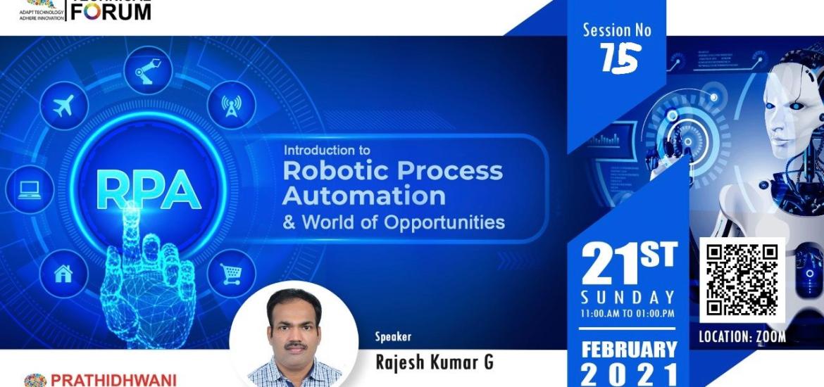 Introduction to RPA and world of opportunities