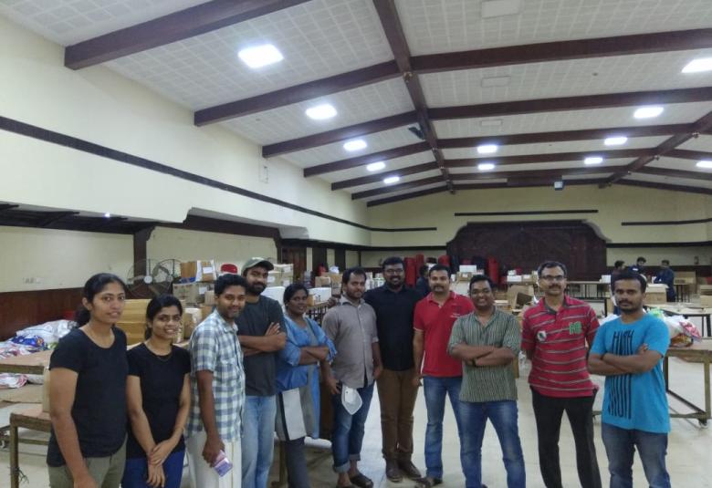  Volunteering at Sree Moolam Club