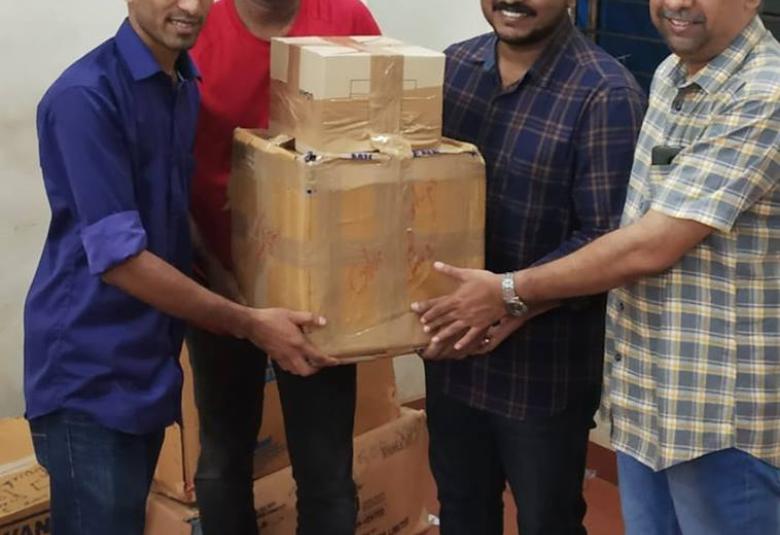തിരുവനന്തപുരം മെഡിക്കൽ കോളേജിലേക്ക് ദുരിതാശ്വാസ പ്രവർത്തനങ്ങൾക്കു