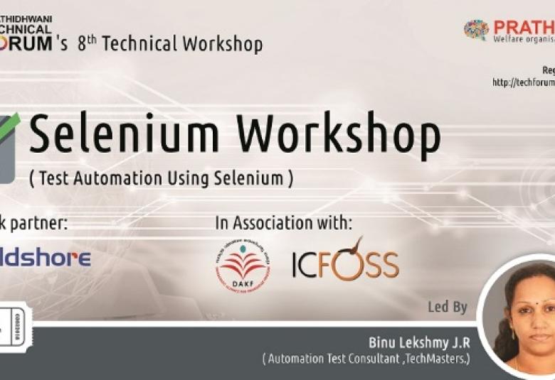 One day workshop on Selenium