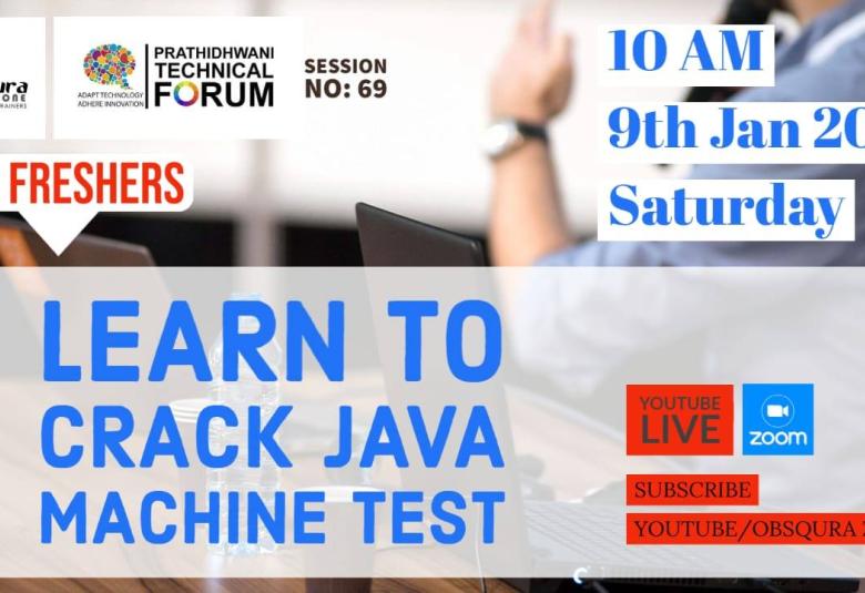 Learn to crack Java Machine Test