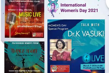 Prathidhwani Women's Day 2021!!