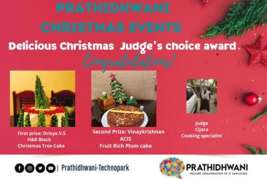 Congratulation Winners !!! -  Prathidhwani Delicious Christmas 2020 Jury Awards
