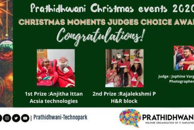 Congratulation Winners !!! -  Prathidhwani Christmas Moments 2020 Jury Awards